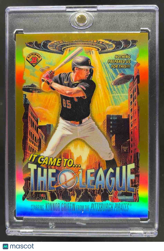 2025 Bowman Chrome Konnor Griffin #IT-8 It Came to the League Gold Refractor /50