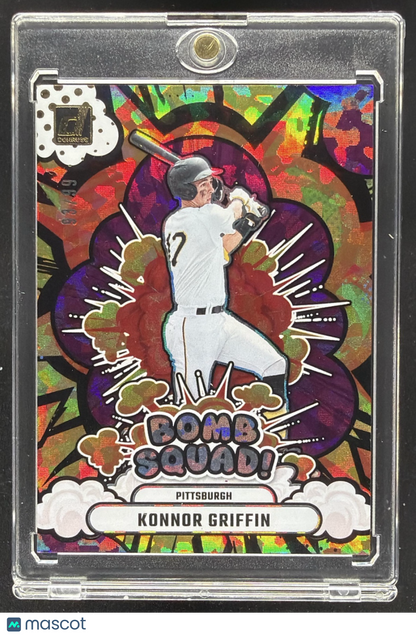2025 Panini Donruss Konnor Griffin #3 Bomb Squad Blue 1/49