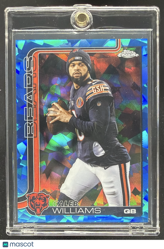 2025 Topps Chrome Caleb Williams #52 Sapphire Image Variation SP
