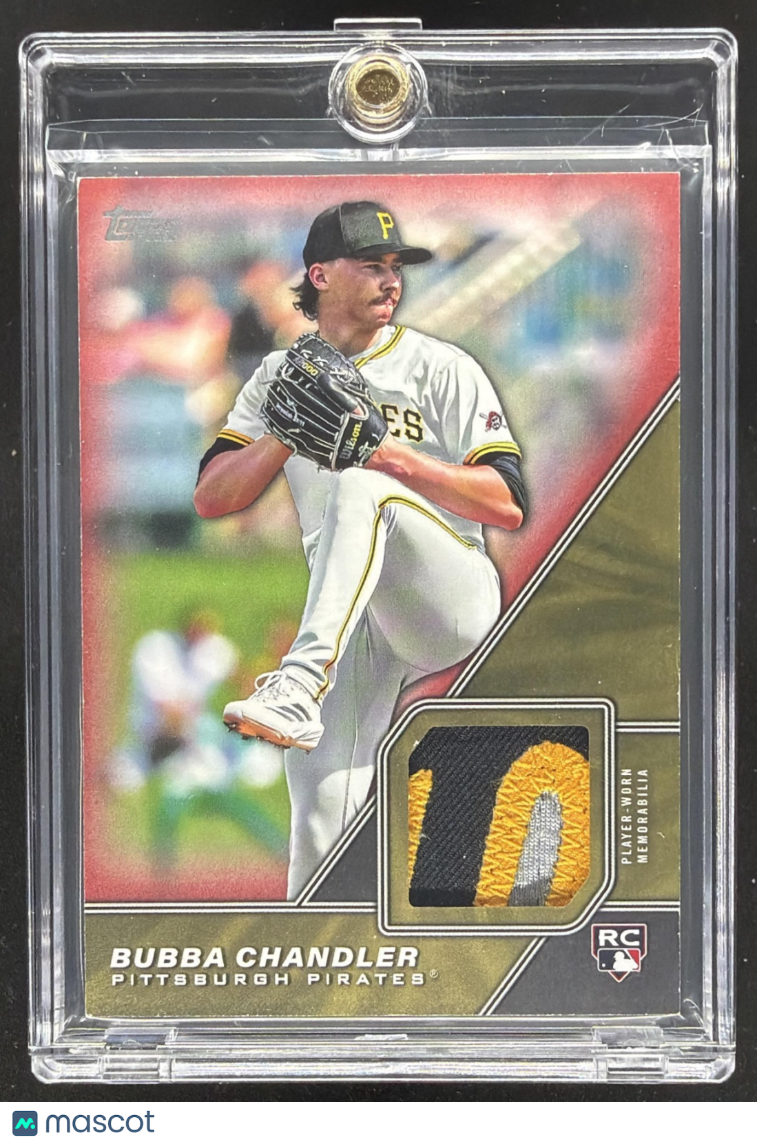 2026 Topps Series 1 Bubba Chandler #MLM-BC Major League Material Red 4/5 MEM RC