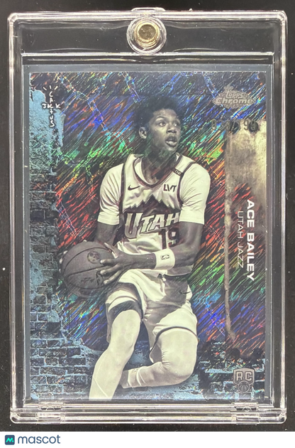 2025 Topps Chrome x Cactus Jack Ace Bailey #65/199 Rookie