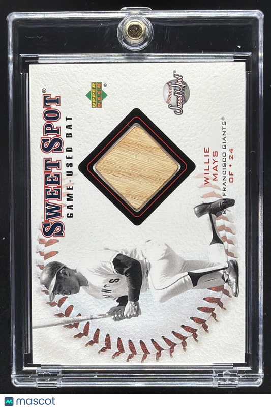 2001 Upper Deck Hall of Famers Willie Mays #B-WM Game Used Bats
