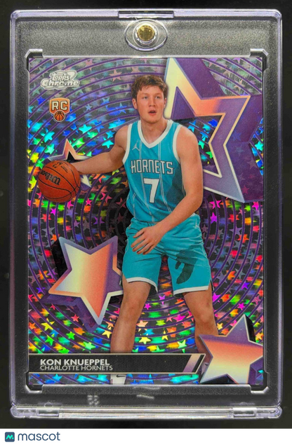 2025-26 Topps Cosmic Chrome Kon Knueppel #SF-34 StarFractor RC