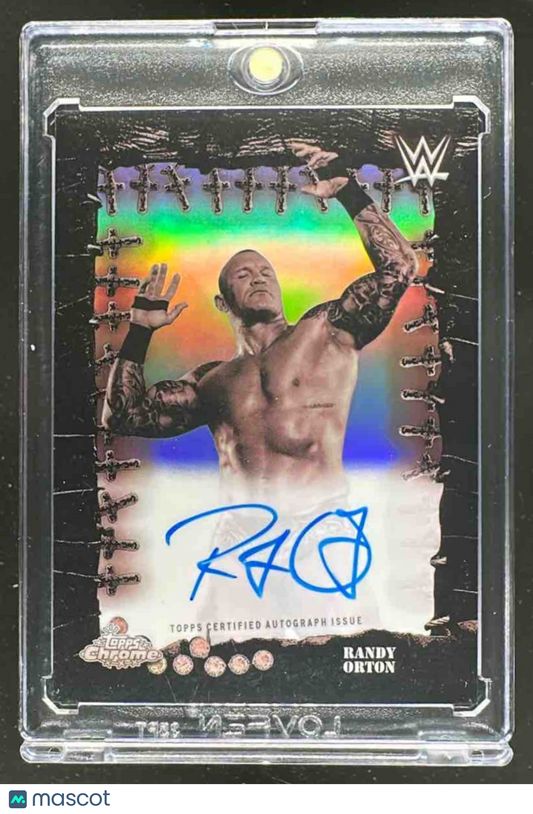 2025 Topps Chrome WWE x Cactus Jack Randy Orton #FPA-RAN Famed Phantoms Auto