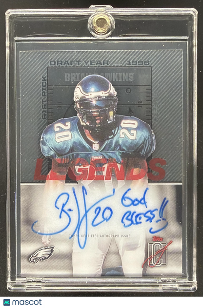 2025 Topps Signature Class Brian Dawkins #LTCA-BD Legends Crystal Clear Auto