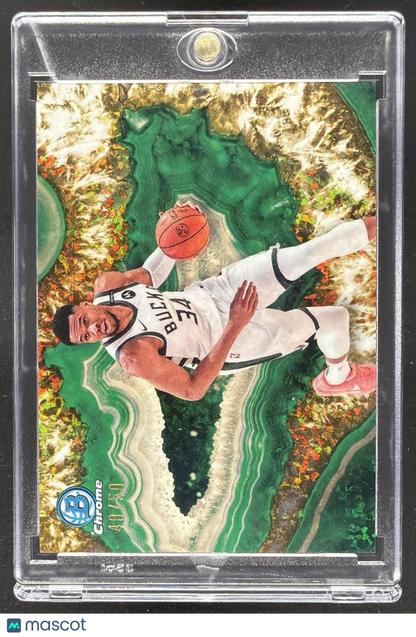 2025 Bowman Giannis Antetokounmpo #CNB-8 Chrome Crystalized Gold Crystal Refractor /50 SSP