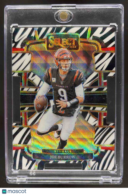 2023 Select Joe Burrow Zebra Die Cut #20