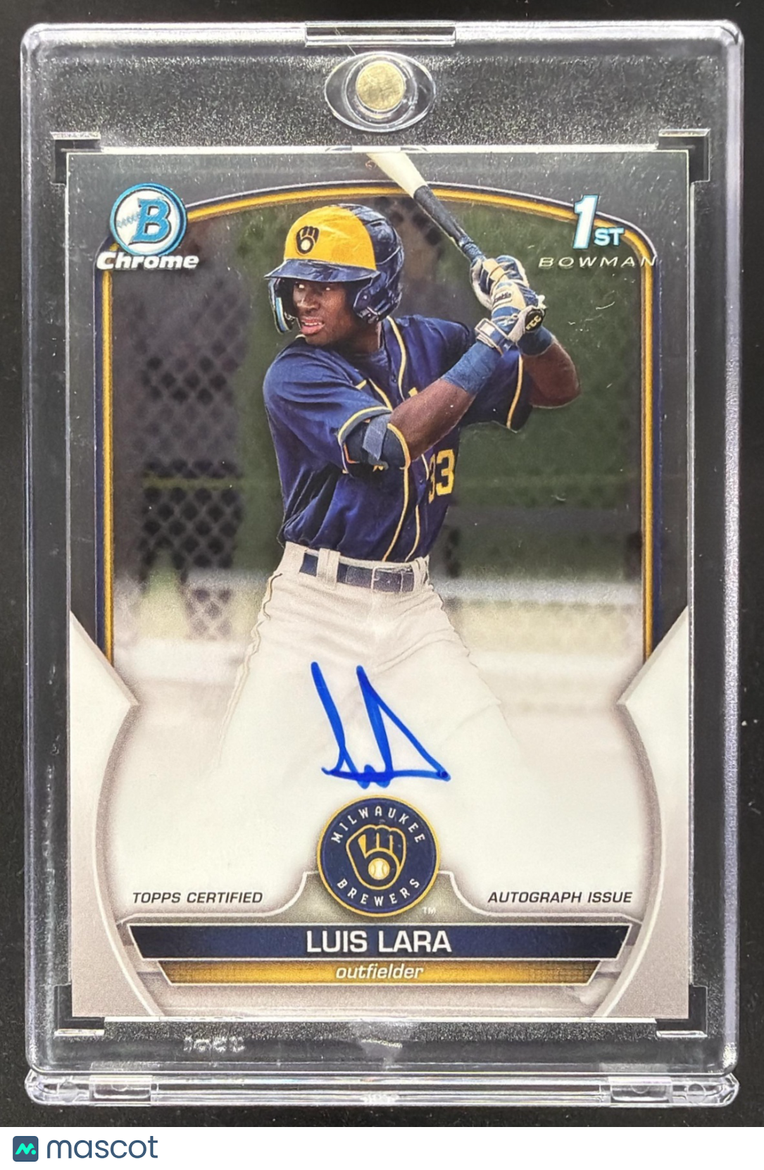2023 Bowman Chrome Luis Lara #CPA-LL Auto 1st Prospect