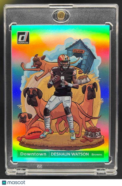 2022 Panini Donruss Deshaun Watson #DT-DW Downtown! SSP Browns