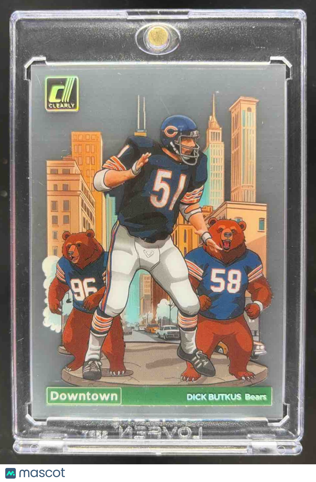 2024 Panini Clearly Donruss Dick Butkus #9 Downtown Bears