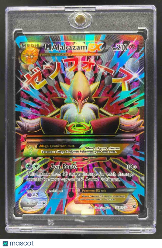 2016 Pokemon XY Fates Collide Mega Alakazam #118/124