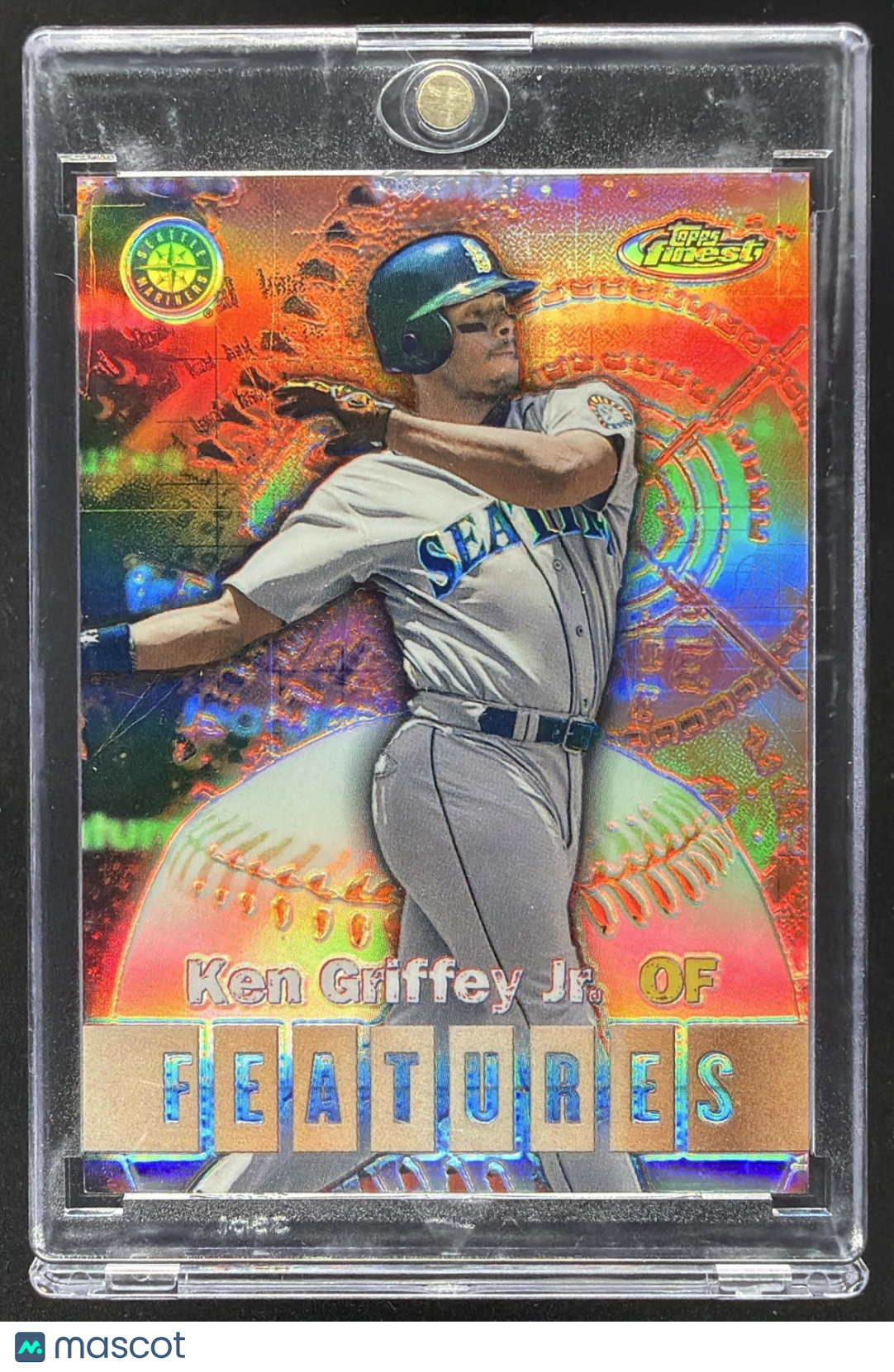 2000 Topps Finest Alex Rodriguez Ken Griffey Jr. Refractor #121