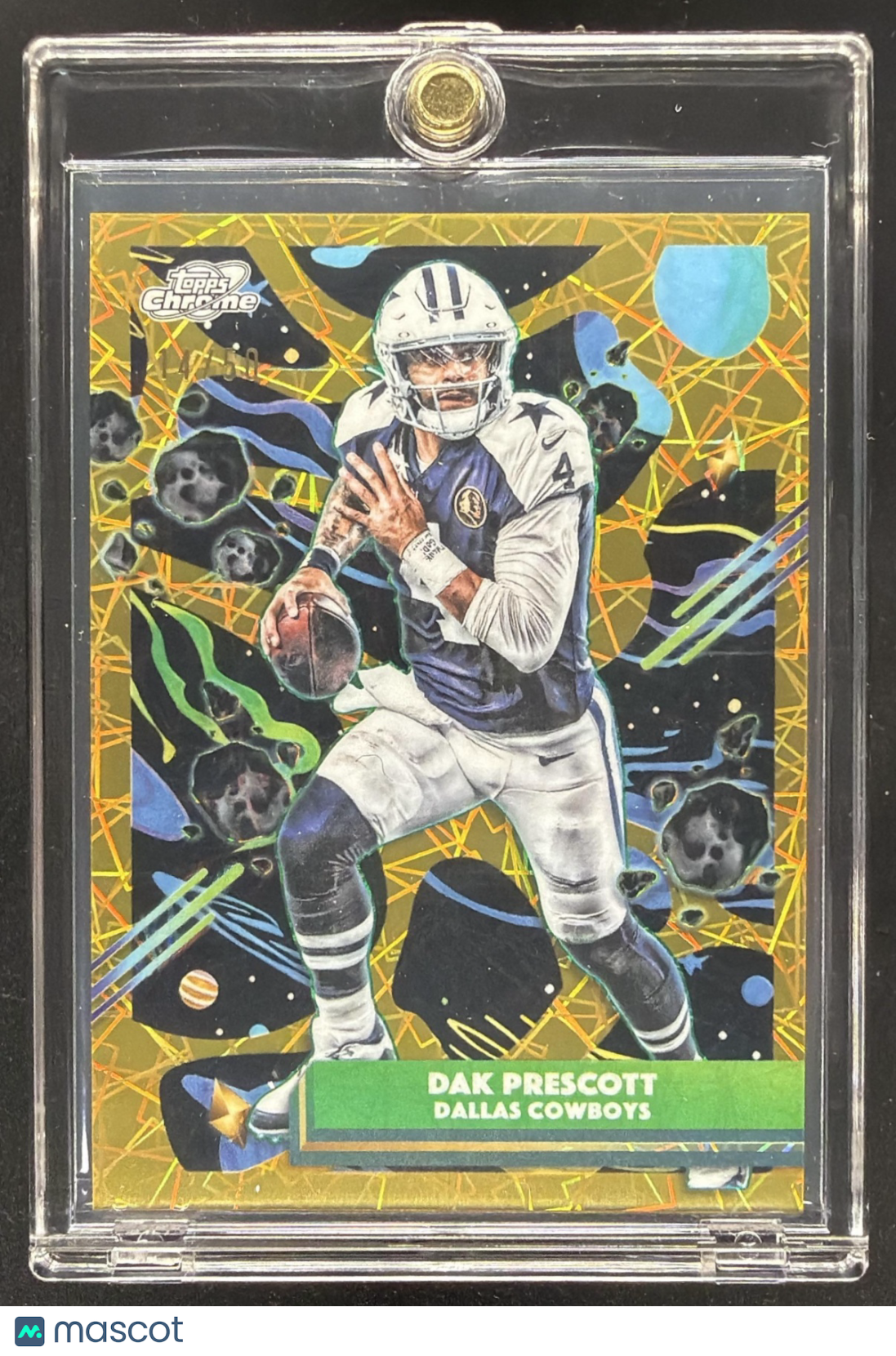 2025 Topps Cosmic Chrome Dak Prescott #25 Gold /50