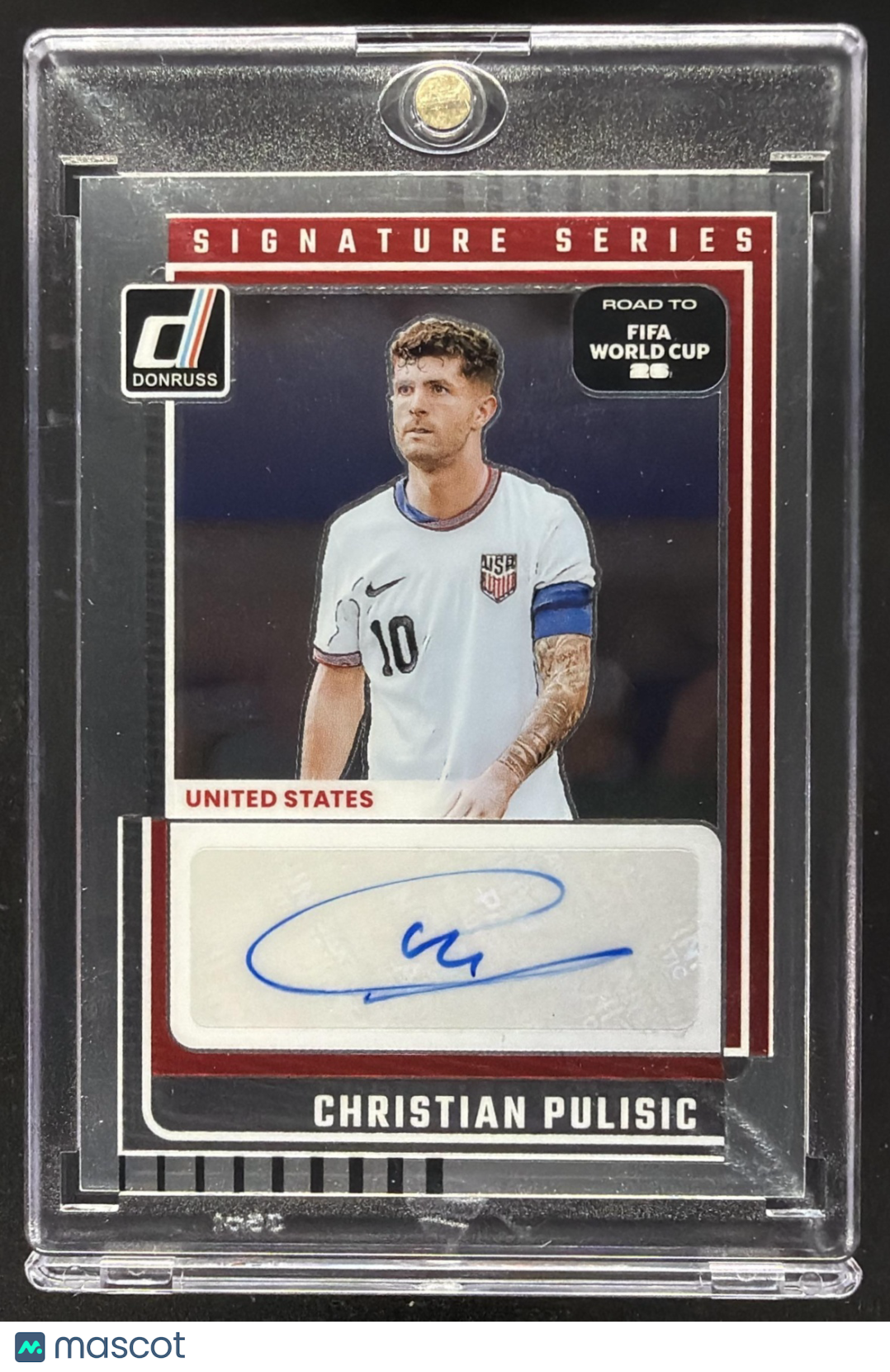 2025 Panini Donruss Road to FIFA World Cup 26' Christian Pulisic #SS-CP Auto