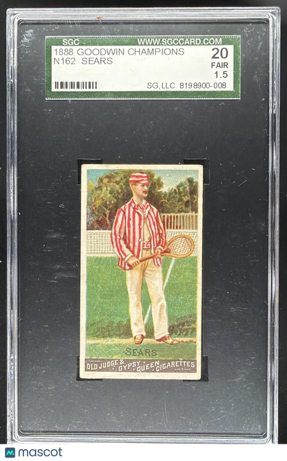 1888 Goodwin Champions N162 Sears SGC 1.5