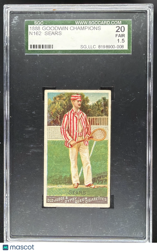 1888 Goodwin Champions N162 Sears SGC 1.5