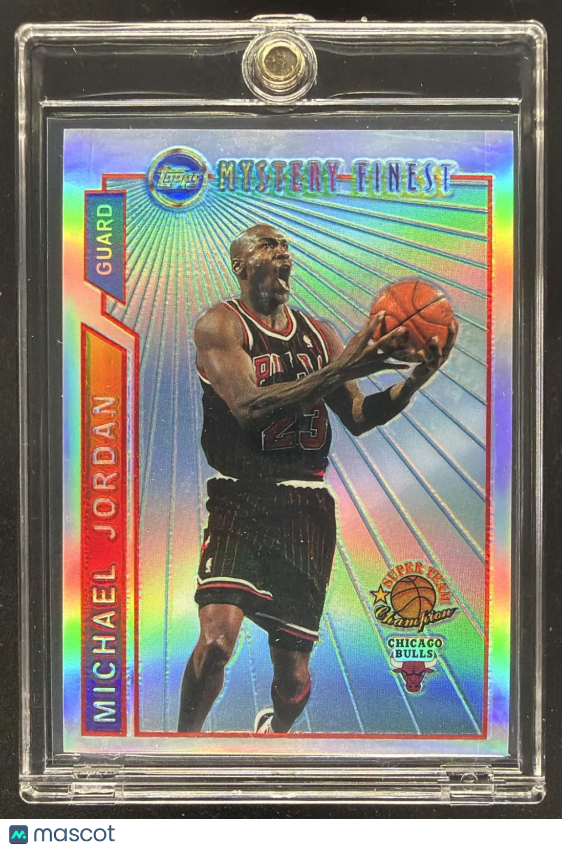 1996-97 Topps Finest Michael Jordan Mystery Refractor