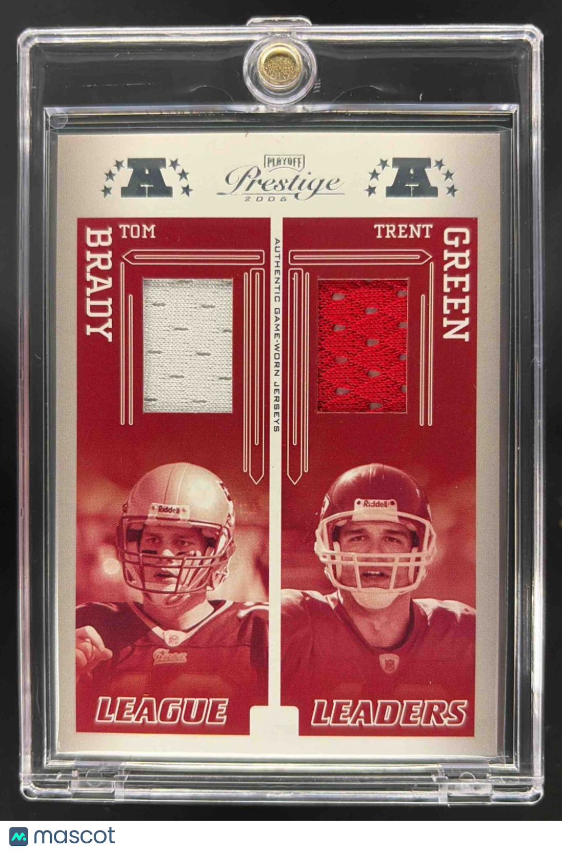 2006 Donruss Gridiron Gear Tom Brady #LL-2 Jerseys Prime /250