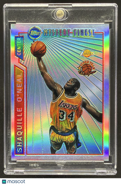 1996-97 Topps Finest Shaquille O'Neal Mystery Refractor