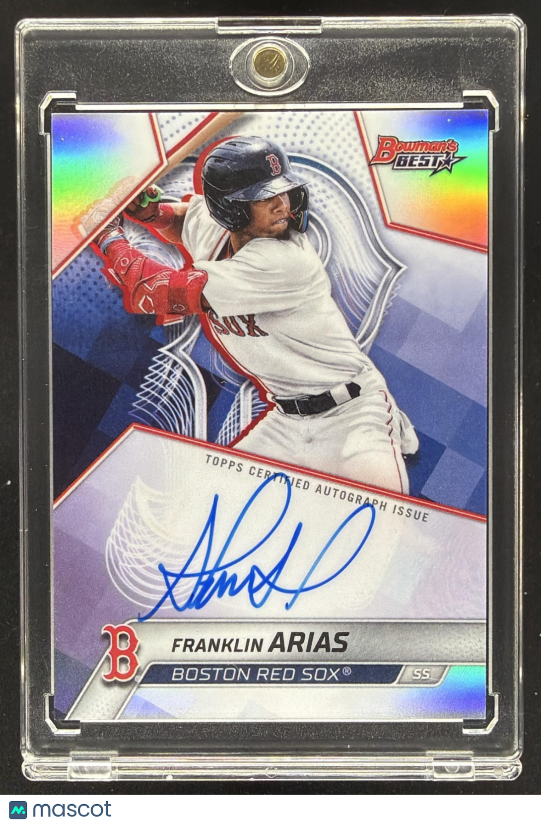 2025 Bowman's Best Franklin Arias #B25-FA Best of Auto Refractor
