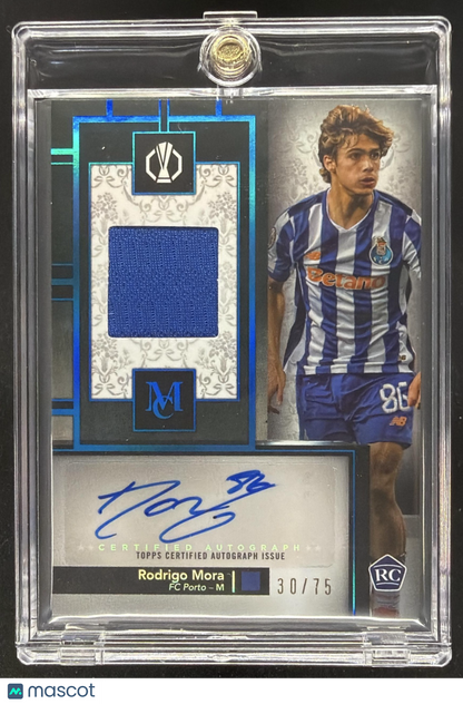 2024 Topps Museum Collection UEFA Club Rodrigo Mora #MAR-RM Auto Relics /75