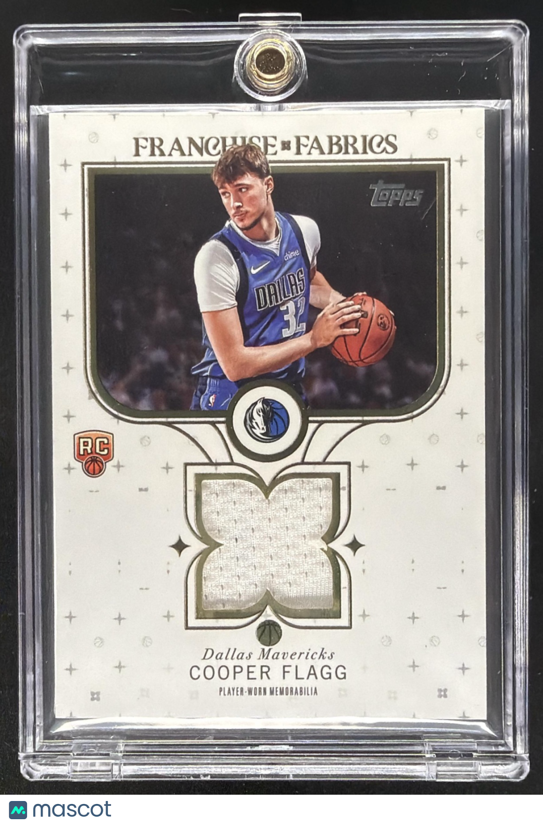 2025-26 Topps Cooper Flagg #FF-CF Franchise Fabrics Patch RC
