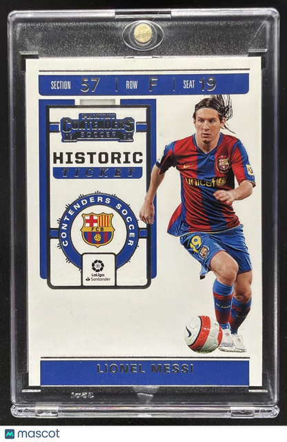 2019-20 Chronicles Lionel Messi Contenders Historic Ticket