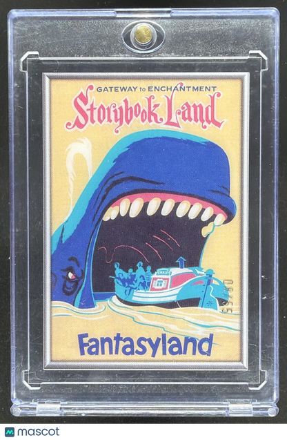 2025 Topps Disneyland 70th Anniversary Storybook Land Canal Boats #PP-7 Posters PETG Variation /55