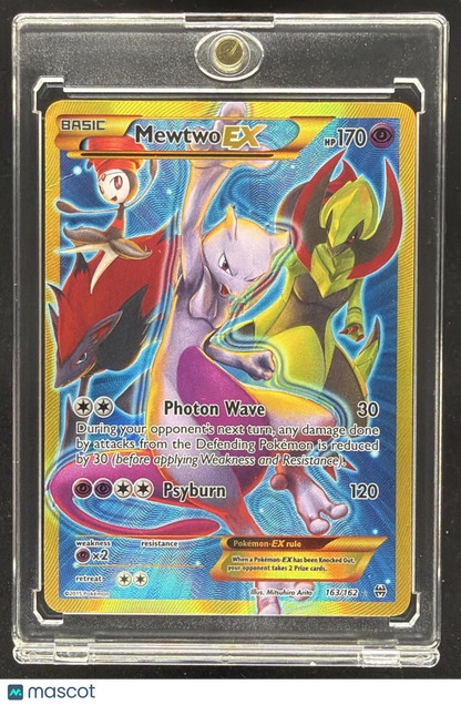 2015 Pokemon XY BREAKthrough Mega Mewtwo #63/162 Holo