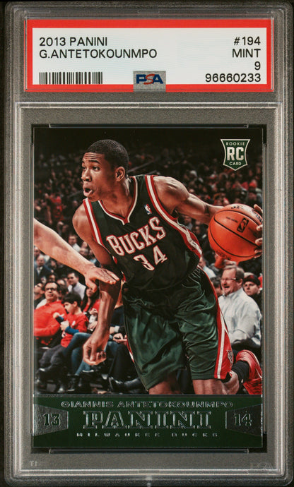 2013 Panini G. Antetokounmpo #194 PSA