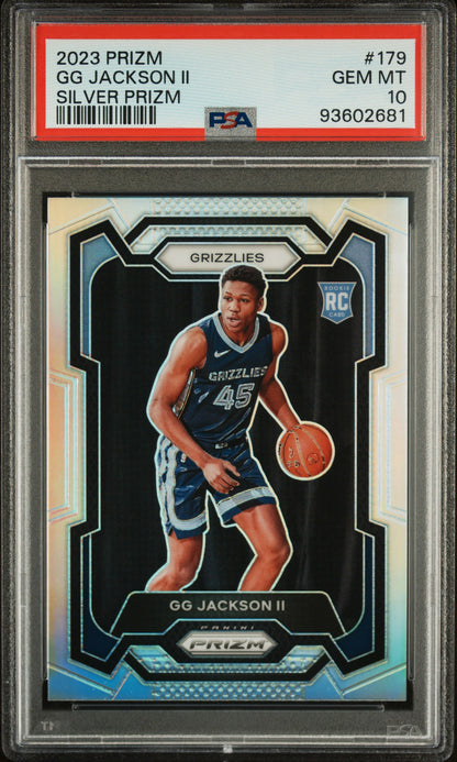 2023 Prizm GG Jackson Silver Prizm PSA 10 RC