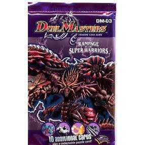 Duel Masters Rampage of the Super Warriors Booster Pack